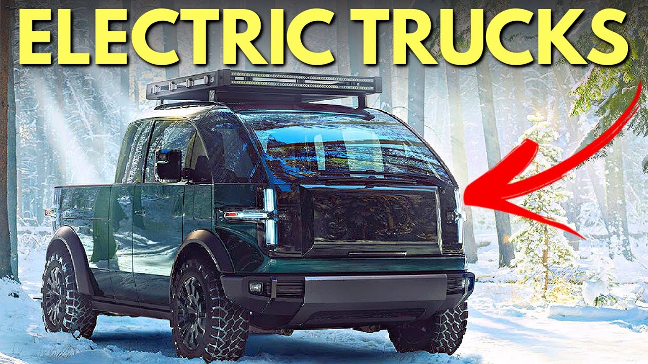 Top 10 NEW Electric Pickup Trucks Coming Soon