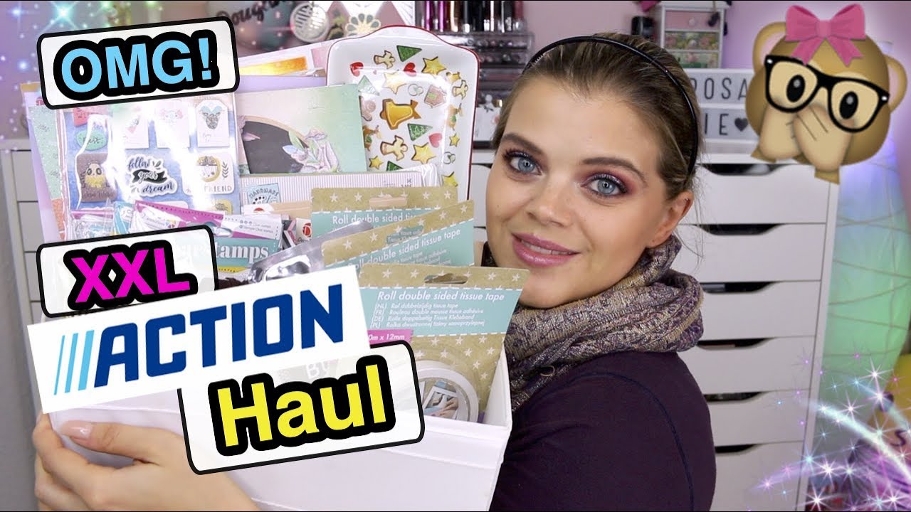 🛍 XXL Action Haul | Basteln & Beauty 😍