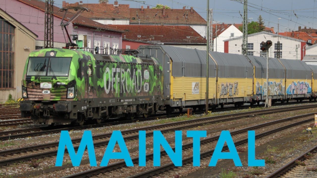 Rail Traffic: Maintal (D) 04-05-2022