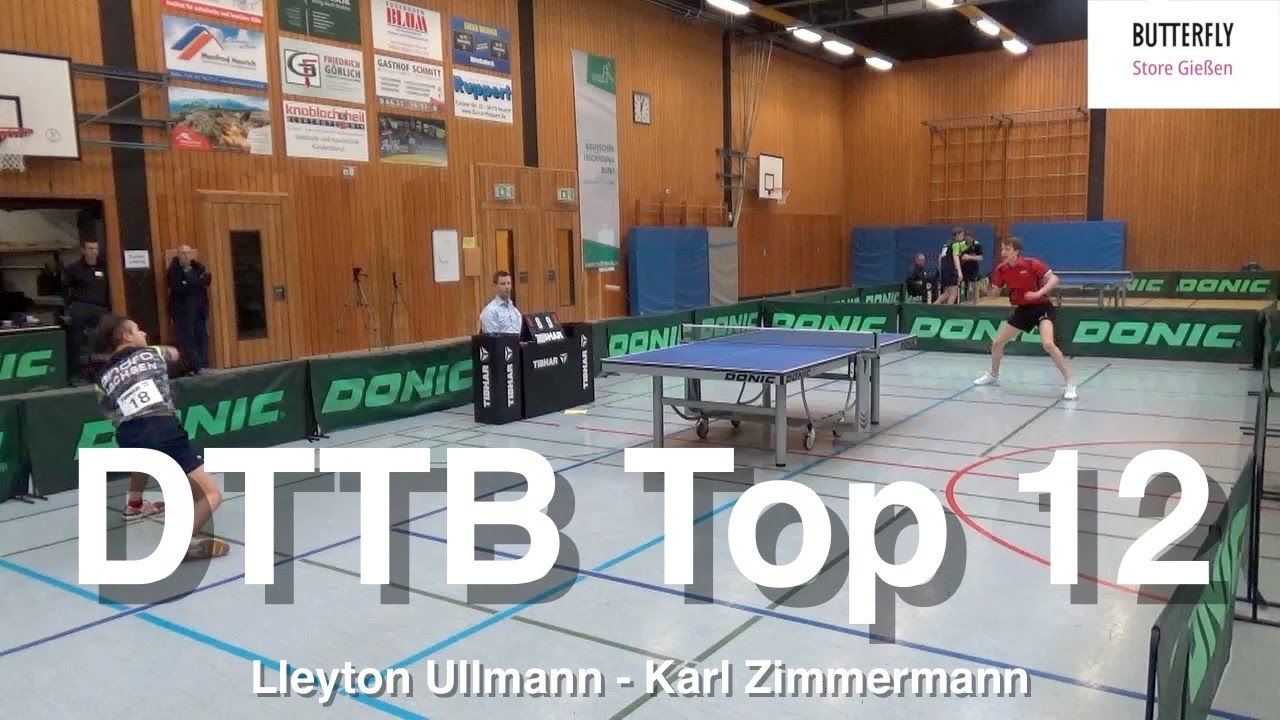 Lleyton Ullmann (QTTR 2173) - Karl Zimmermann (QTTR 2123) | DTTB Top 12 | Highlights