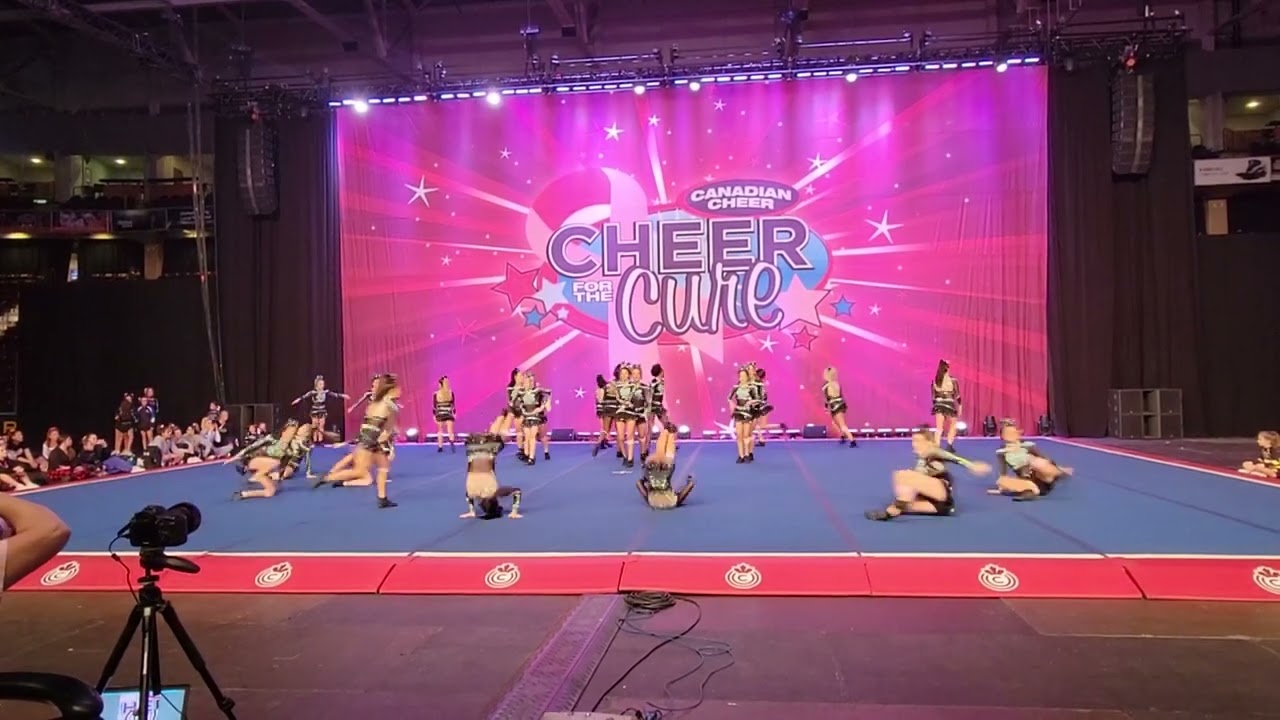 Cheer Sport Sharks, Great White Sharks, Level 6, Cheer for the Cure Oshawa 2022