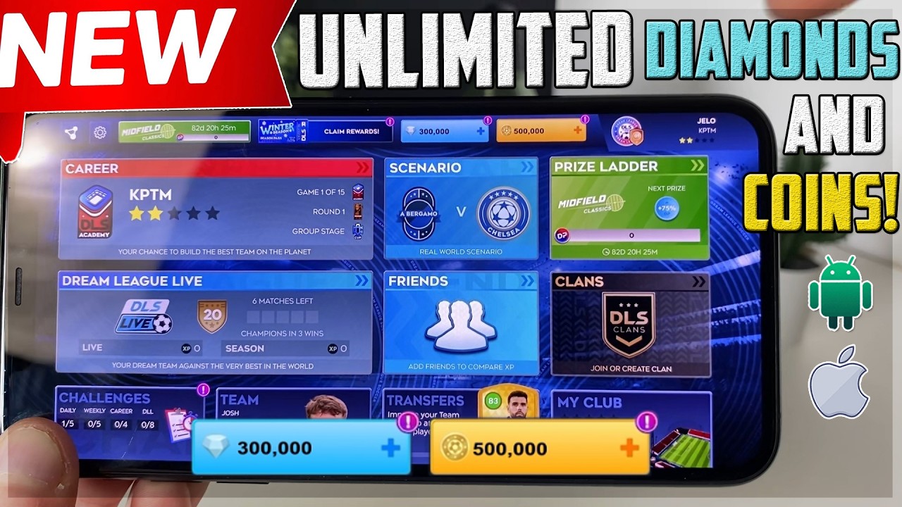 DLS 26 Hack/Mod Apk - How To Get DLS 26 Free Coins and Diamonds (iOS Android) Tutorial 2026