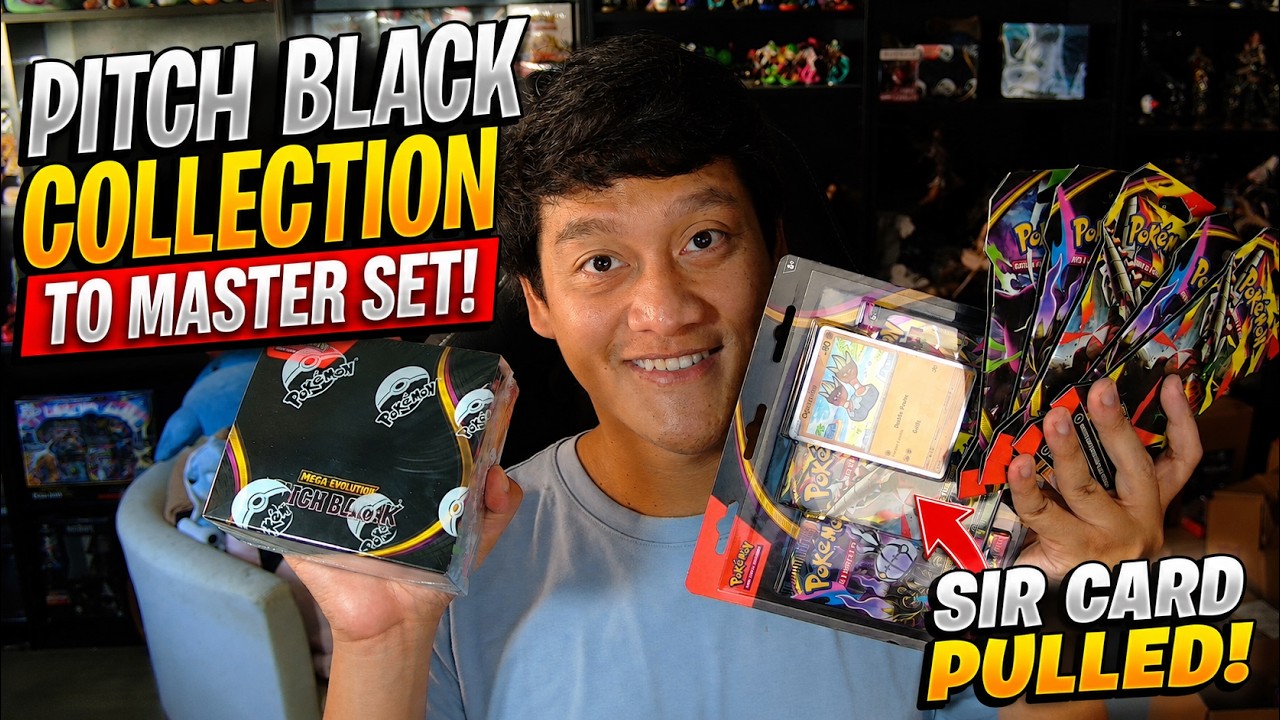 🔥 I Opened EVERY Pok&eacute;mon Pitch Black Product to Complete My MASTER SET! 😱