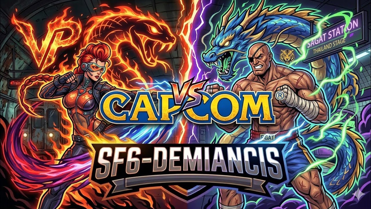 SF6-( MISTER CRIMSON VS MINERVA ) STREET FIGHTER 6 🔥C.VIPER X SAGAT🔥