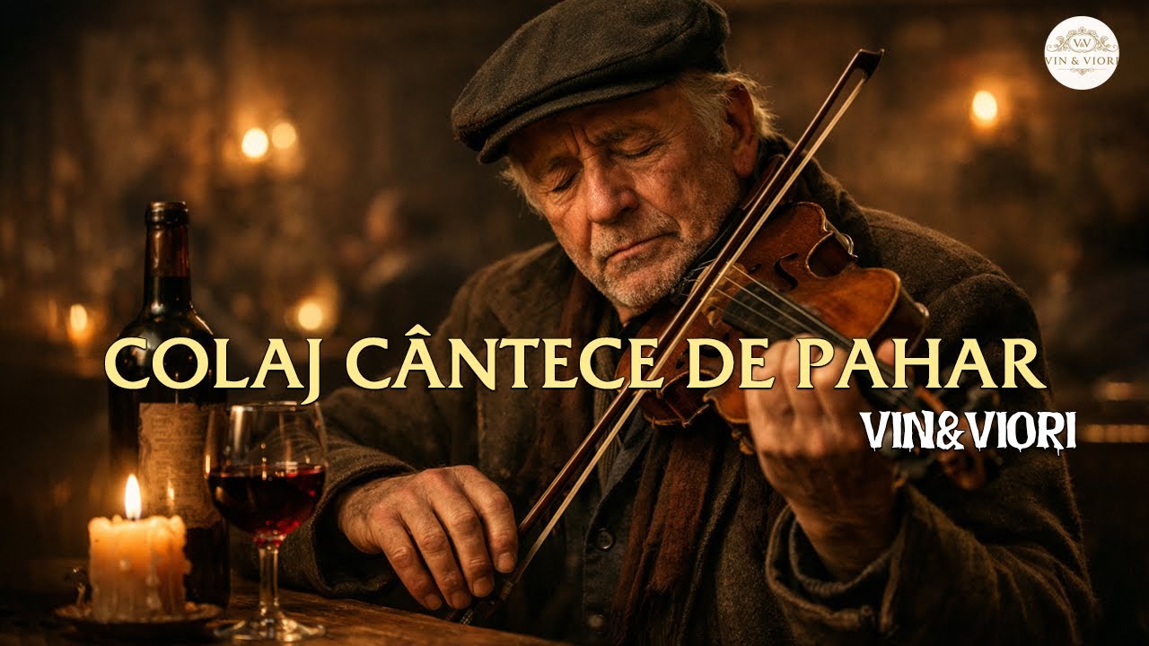 🍷 Cântece de Pahar 24 – Versiuni Noi 2026 | Muzică pentru Suflete Rănite (Vin & Viori)