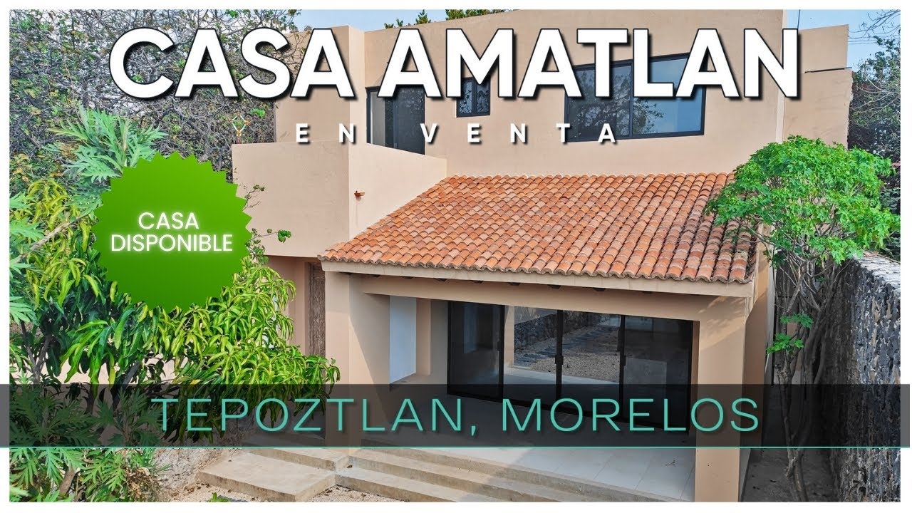 CASA DE LOS ÁRBOLES | AMATLAN‼️RECORRIDO COMPLETO Tepoztlan Pueblo Mágico✅