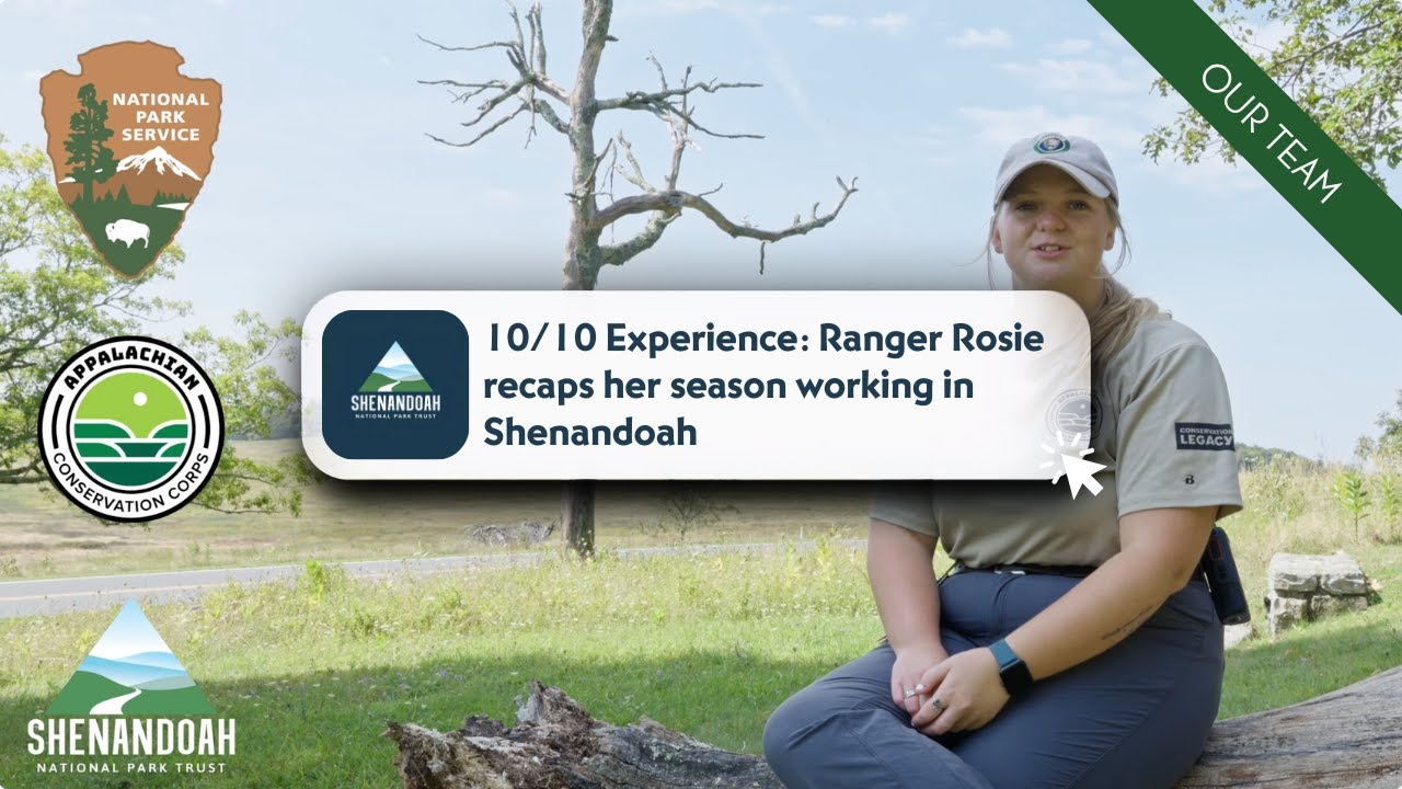 10/10 Experience: Ranger Rosie recaps her season working in Shenandoah
