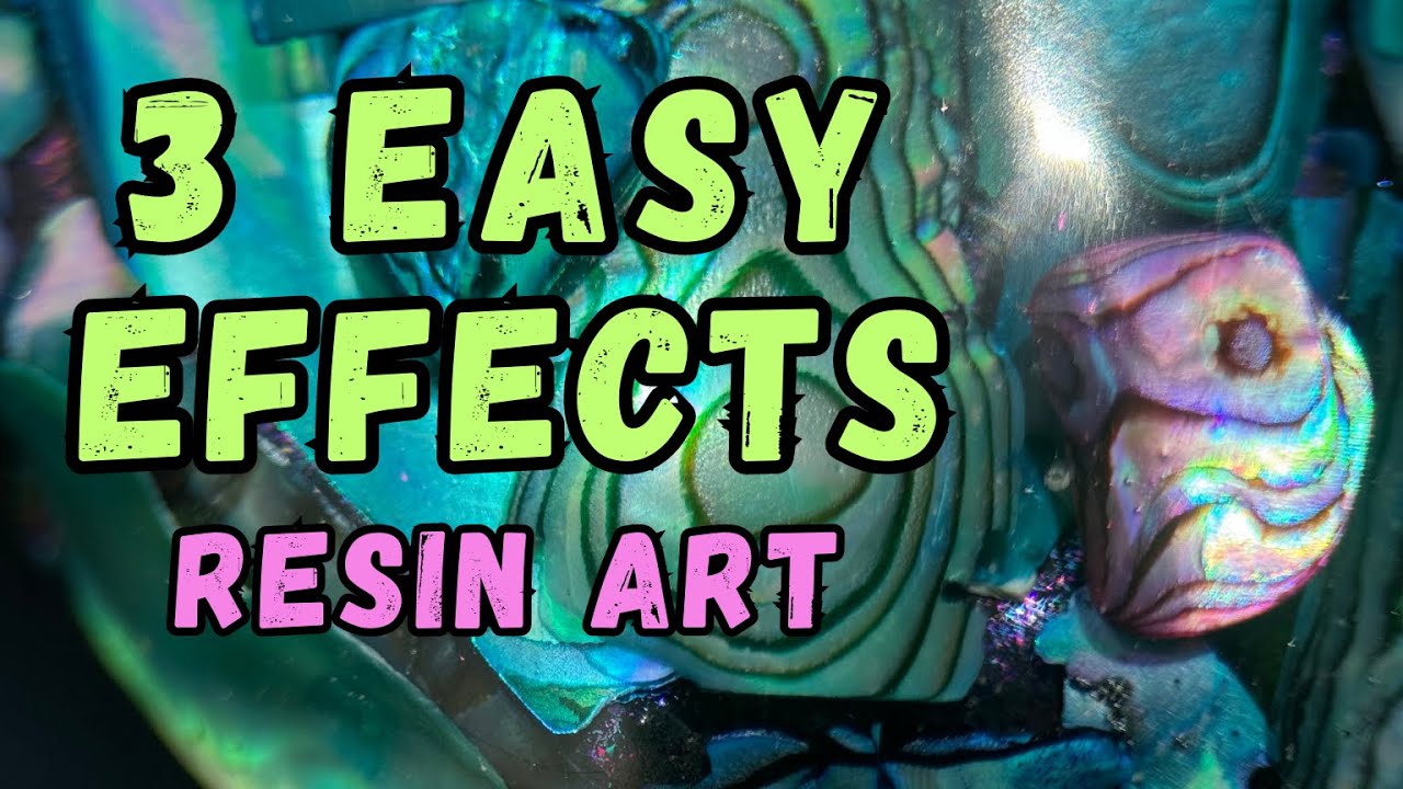 Mind-Blowing Effects:  Resin Art  @LETSRESIN @LittleWindowsResin