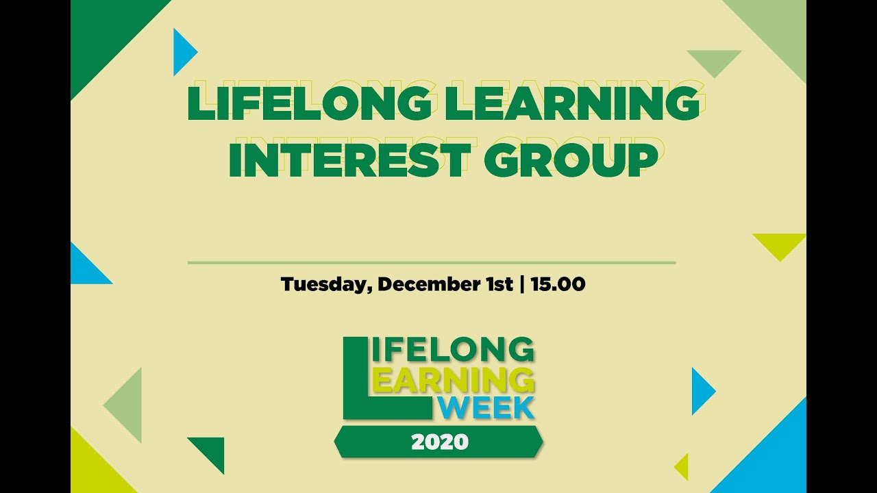 LLLWeek 2020 - 4 - Lifelong Learning Interest Group of the EU Parliament: Towards an Education Area?