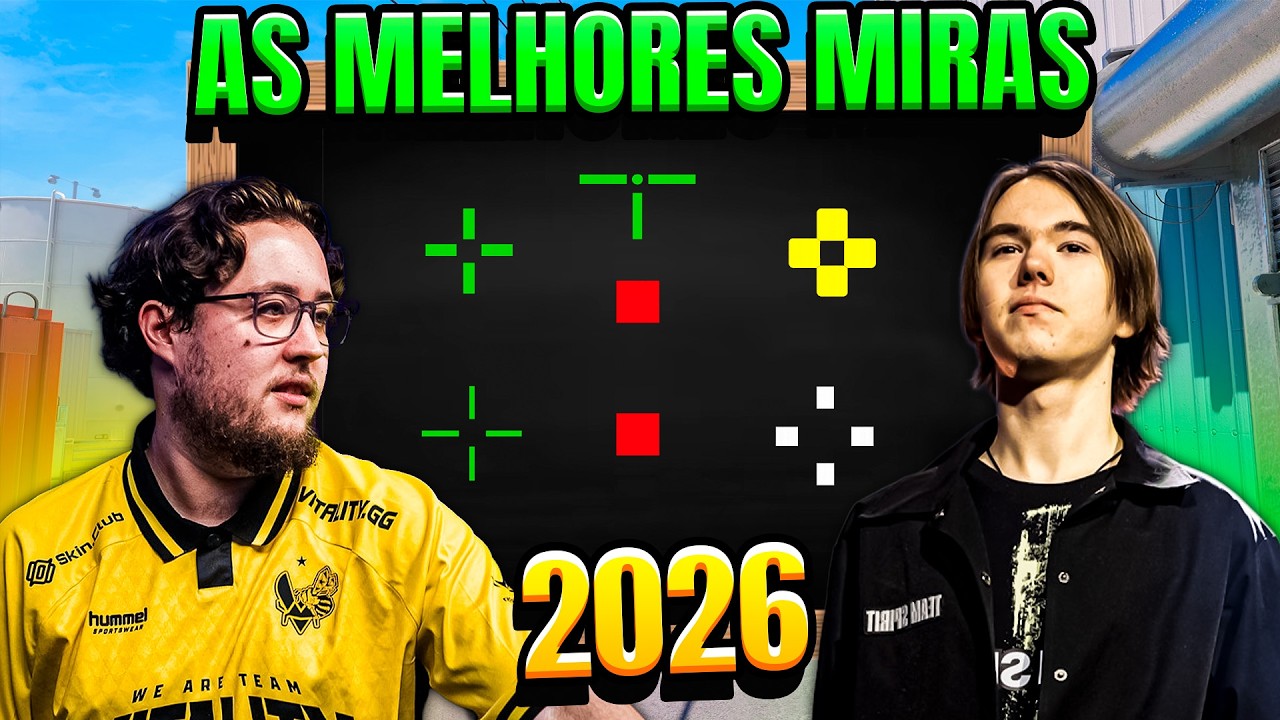 Como copiar a mira dos prós