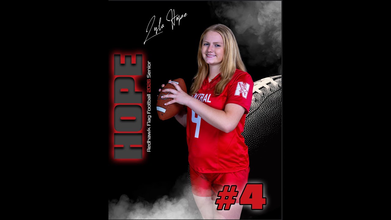 Lyla Hope QB 2026 NCHS Flag Football Highlights