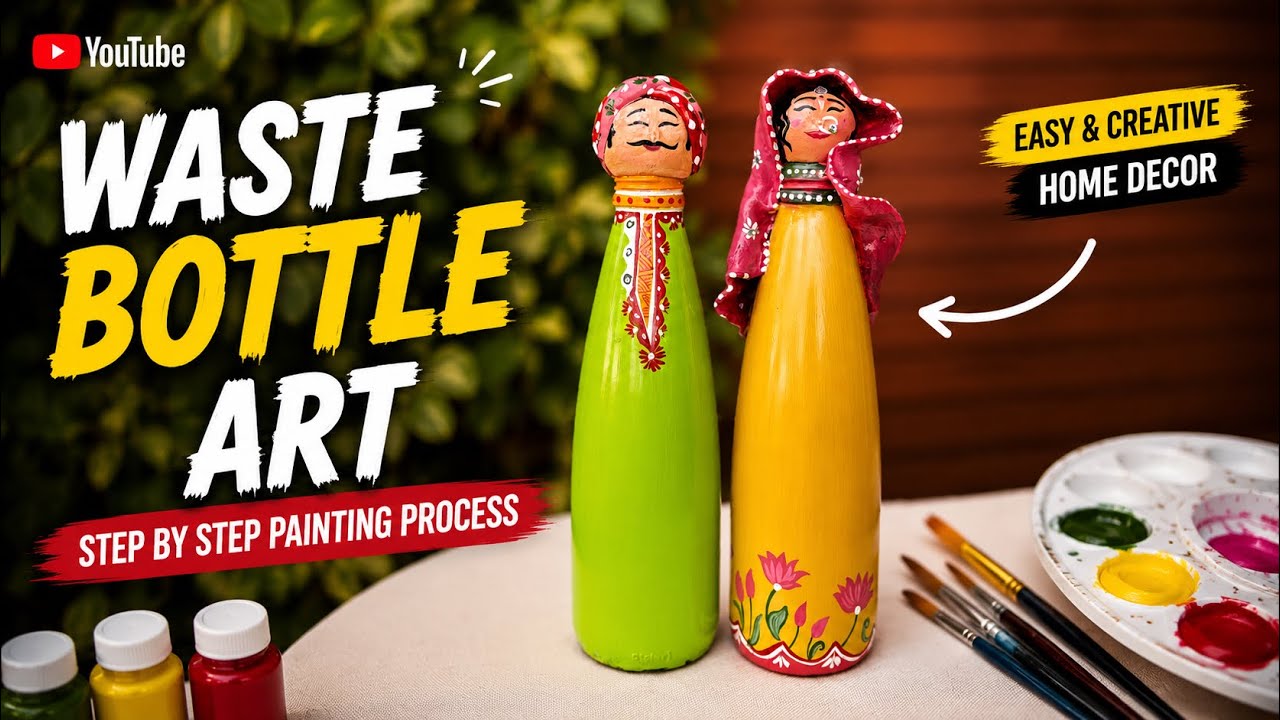 Glass Bottle DIY | Doll Craft 