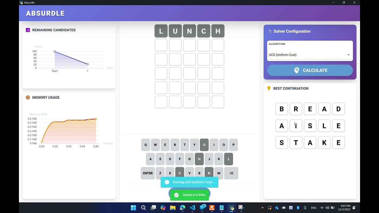 Absurdle Solver - Project 1 - CS420 - Artificial Intelligence - 23APCS2