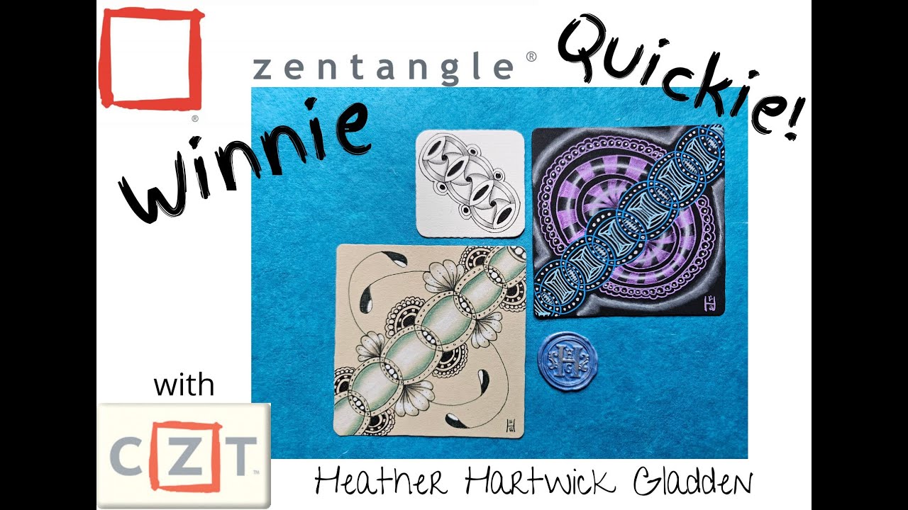 Винни | Zentangle® Quickie