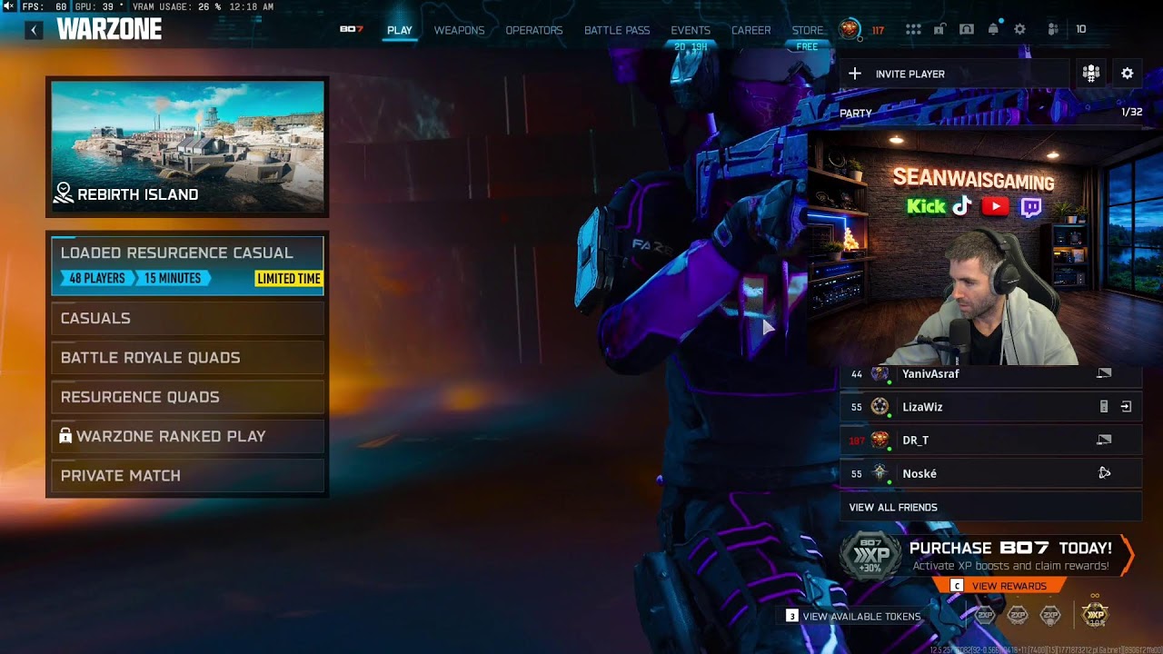 WARZONE EVERYDAY BATTLE ROYAL
