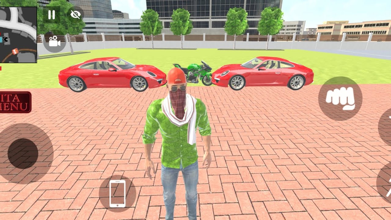 🎮 Franklin order by 2️⃣ Supercar and 1️⃣ Kawasaki bike 🔥 in indian 🇮🇳 thift auto simulator |