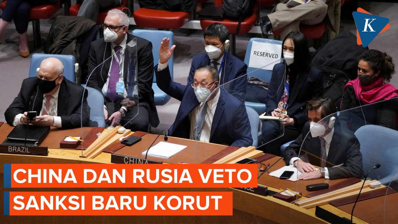 China dan Rusia Kompak Memveto Sanksi Baru untuk Korut