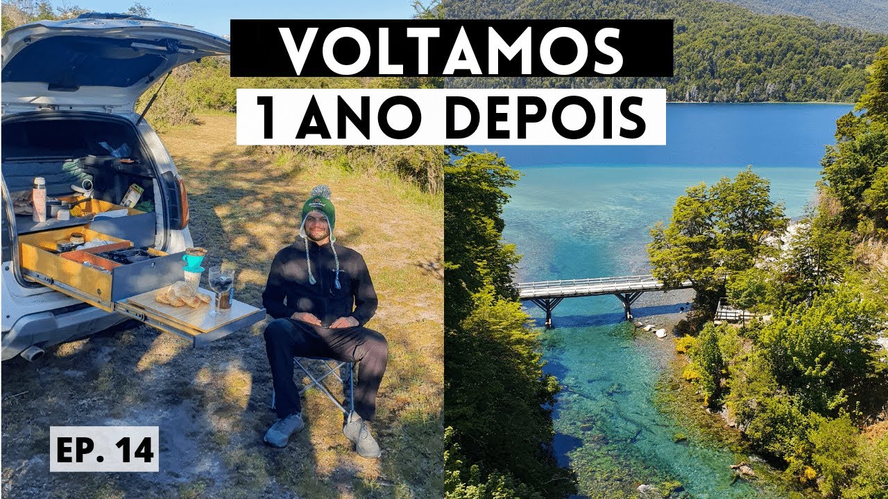 BARILOCHE E EL BOLSÓN: Voltamos depois de um ano. Rota dos Sete Lagos. Argentina de carro. EP. 14