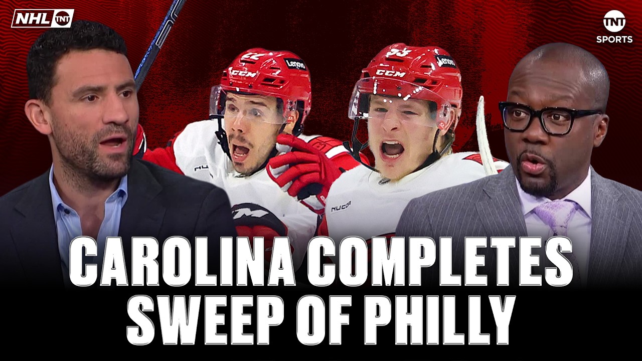 Carolina Is Looking DOMINANT This Postseason 😤 Canes Sweep Flyers in 4