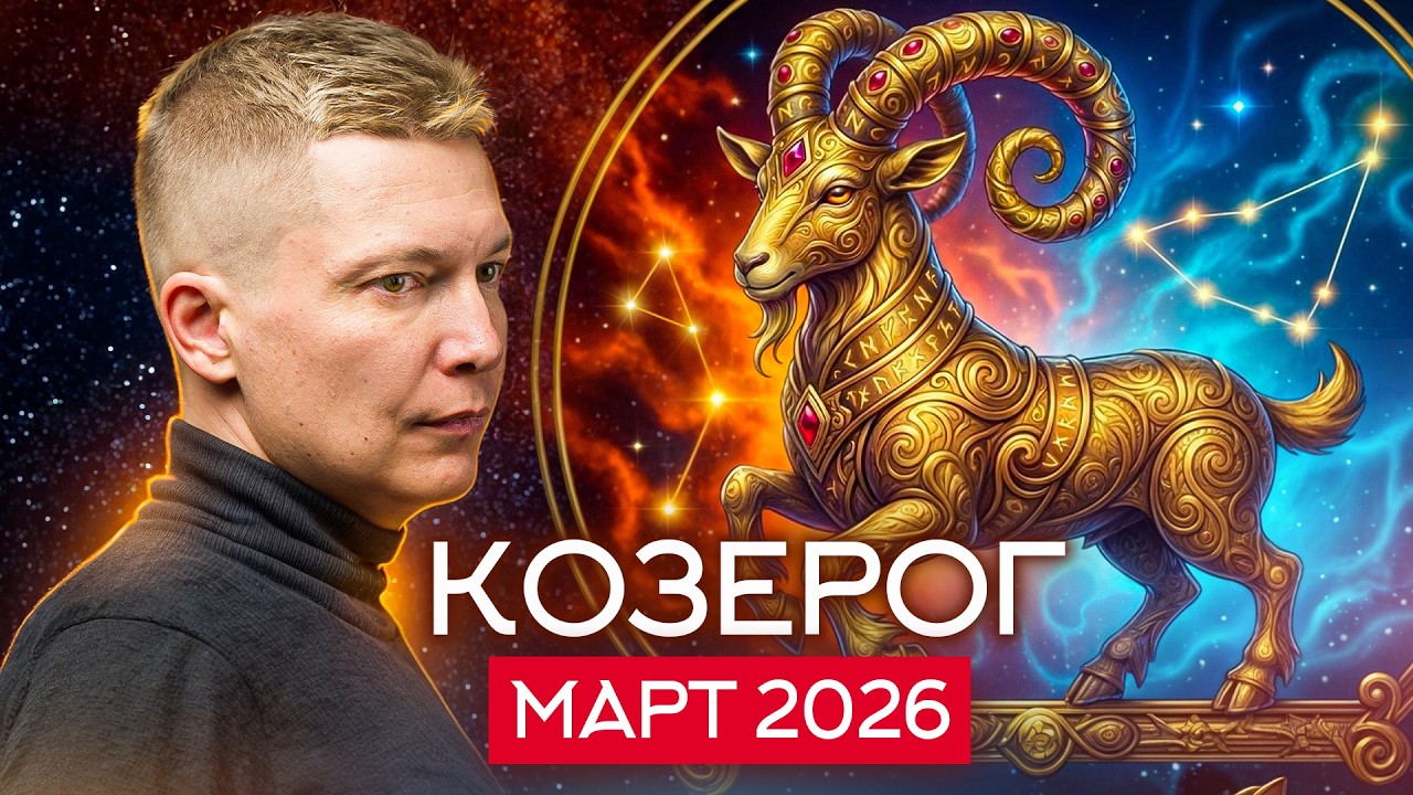 Козерог Март 2026. Душевный гороскоп Павел Чудинов