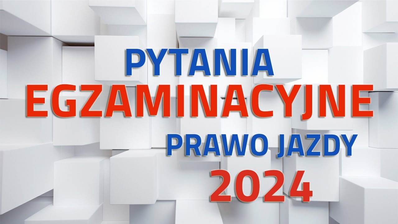 🎯Na chybił trafił 🎯Pytania egzaminacyjne na prawo jazdy 2024 🎯kat. B