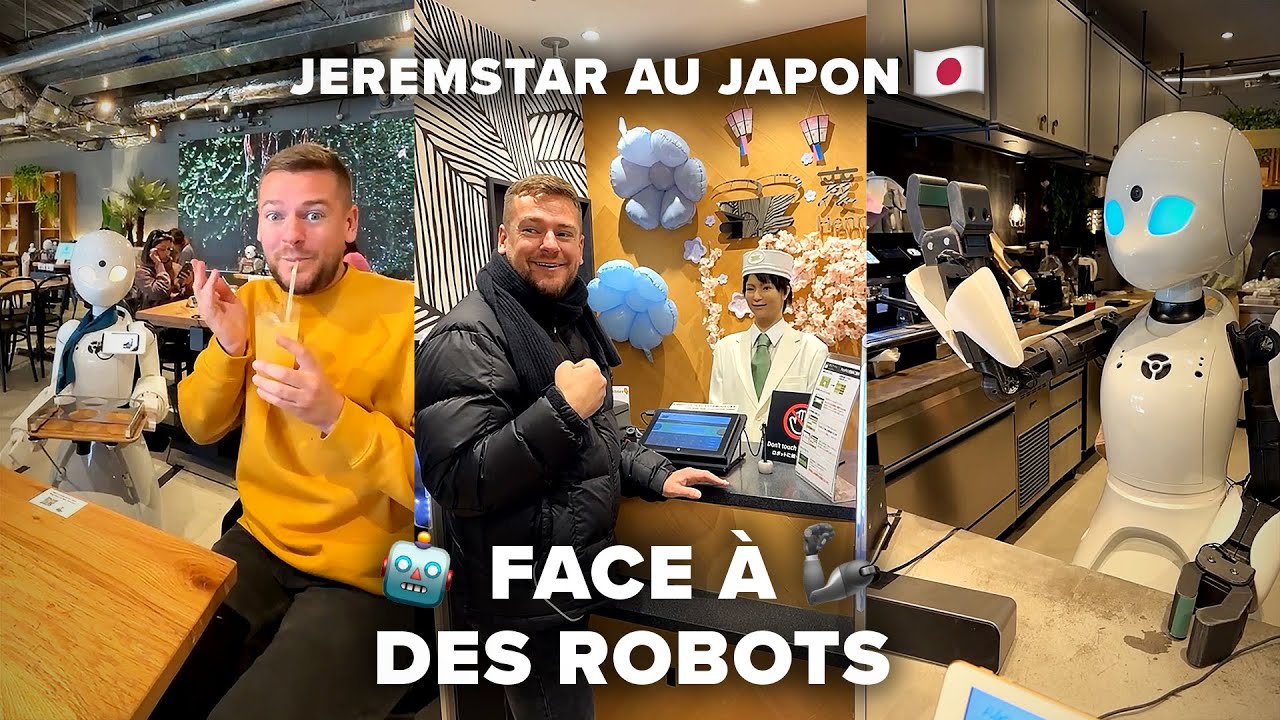 JEREMSTAR FACE À DES ROBOTS JAPONAIS
