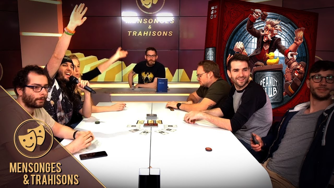 L'équipe au complet sur Peanut Club - Mensonges & Trahisons