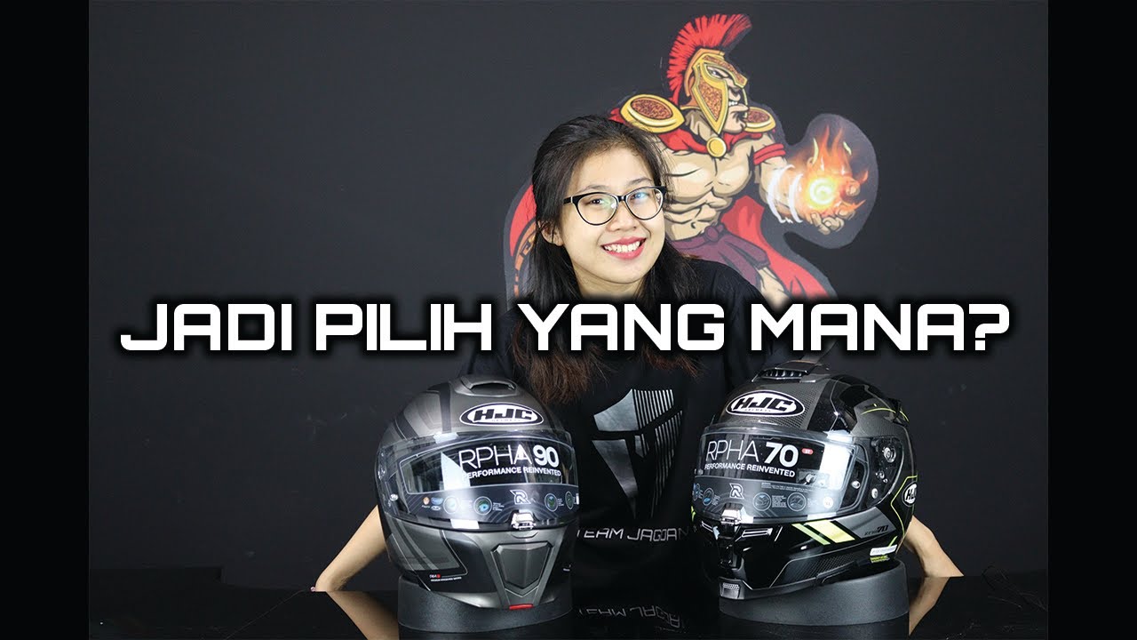 KOMPARASI : HJC RPHA 90 VS RPHA 70