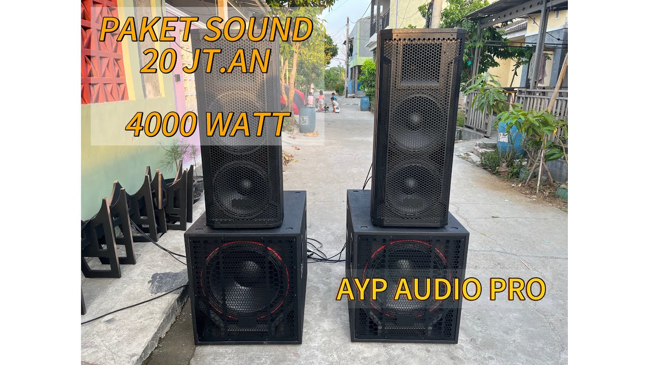 REVIEW PAKET SOUND HARGA 20 JT.AN BERGARANSI !!!