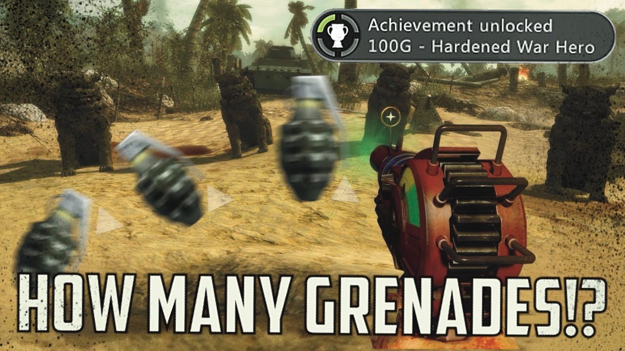 I Played World at War Veteran... And Counted EVERY Grenade That Tried To Kill Me