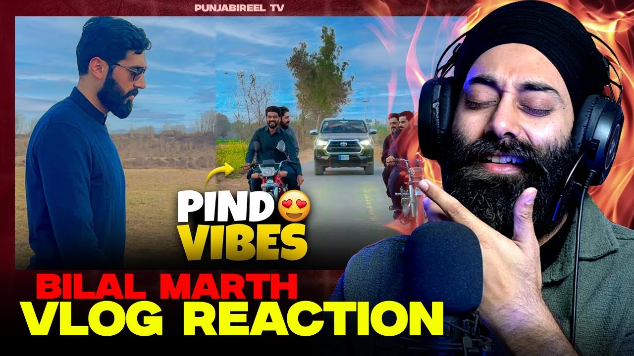 Indian Reaction on Exploring Bilal Marth's village on bikes | PunjabiReel TV