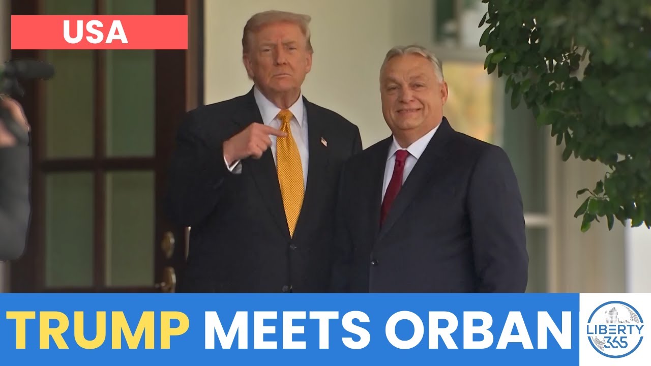 BREAKING: Viktor Orban Arrives at White House for High-Stakes Meeting with Trump