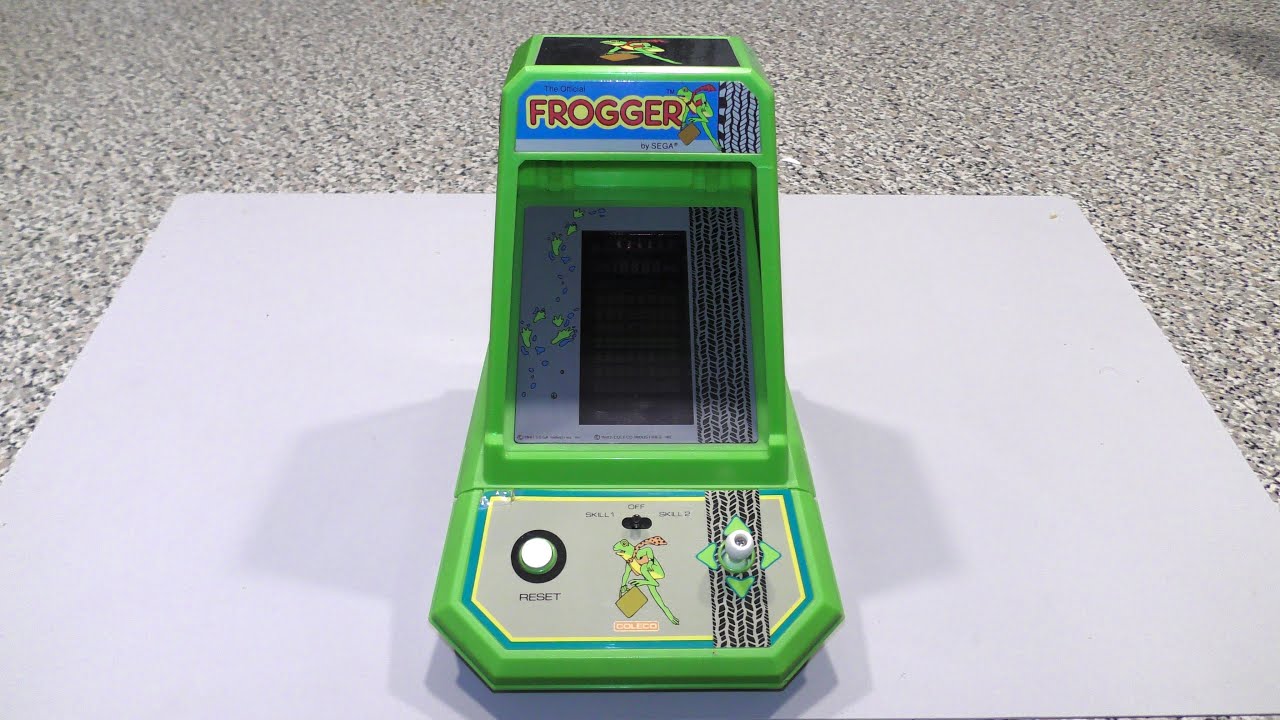 VGRestore Ep36: Восстановление Coleco Frogger Mini Arcade и модификация порта питания