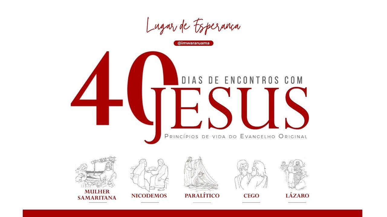 Dia 3 - 40 dias Páscoa 2026 - Lugar de Esperança