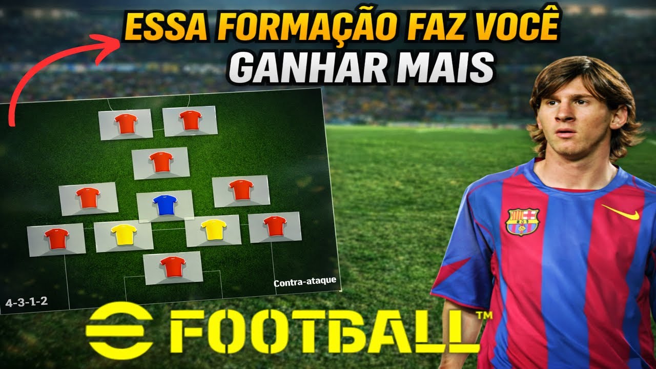 ESSA FORMAÇÃO VAI TE FAZER VIRAR UM PRO-PLAYER NO EFOOTBALL