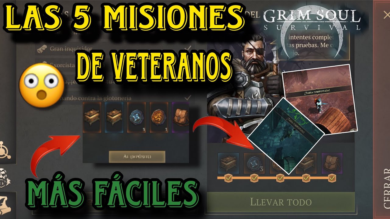 Grim Soul Misiones Veteranos 