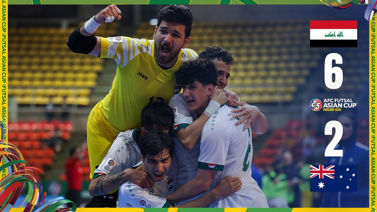 #ACFutsal2024 | Group B : Iraq 6 - 2 Australia