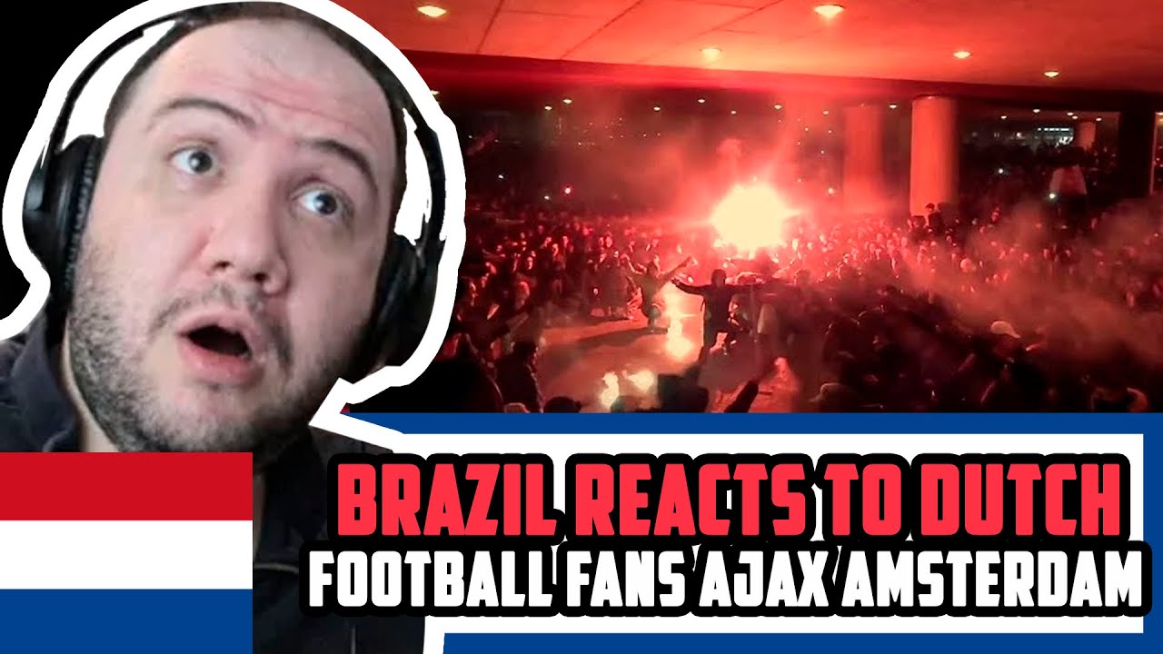 🇳🇱 Brazil Reacts To Dutch Football Fans Ajax Amsterdam pre match GEKKEHUIS | Paul Reacts Netherlands