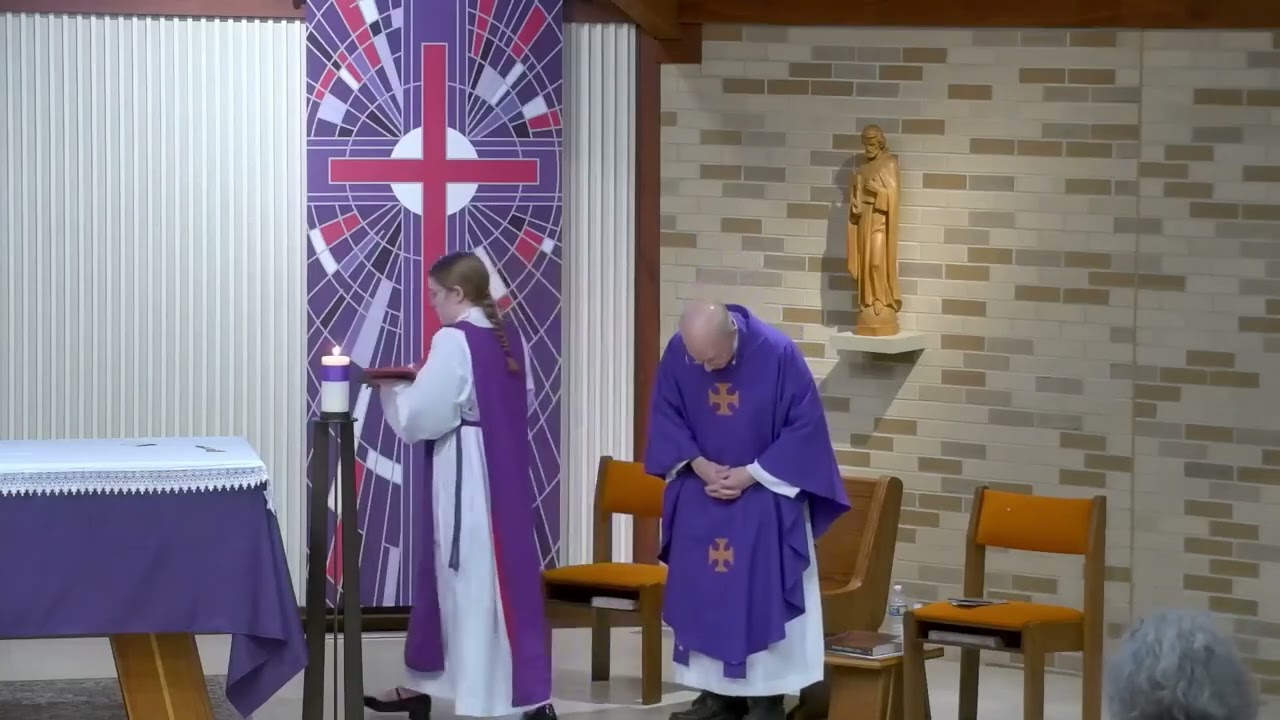 1st Sunday of Lent Feb. 22, 2026 Sun.  9 am Edit