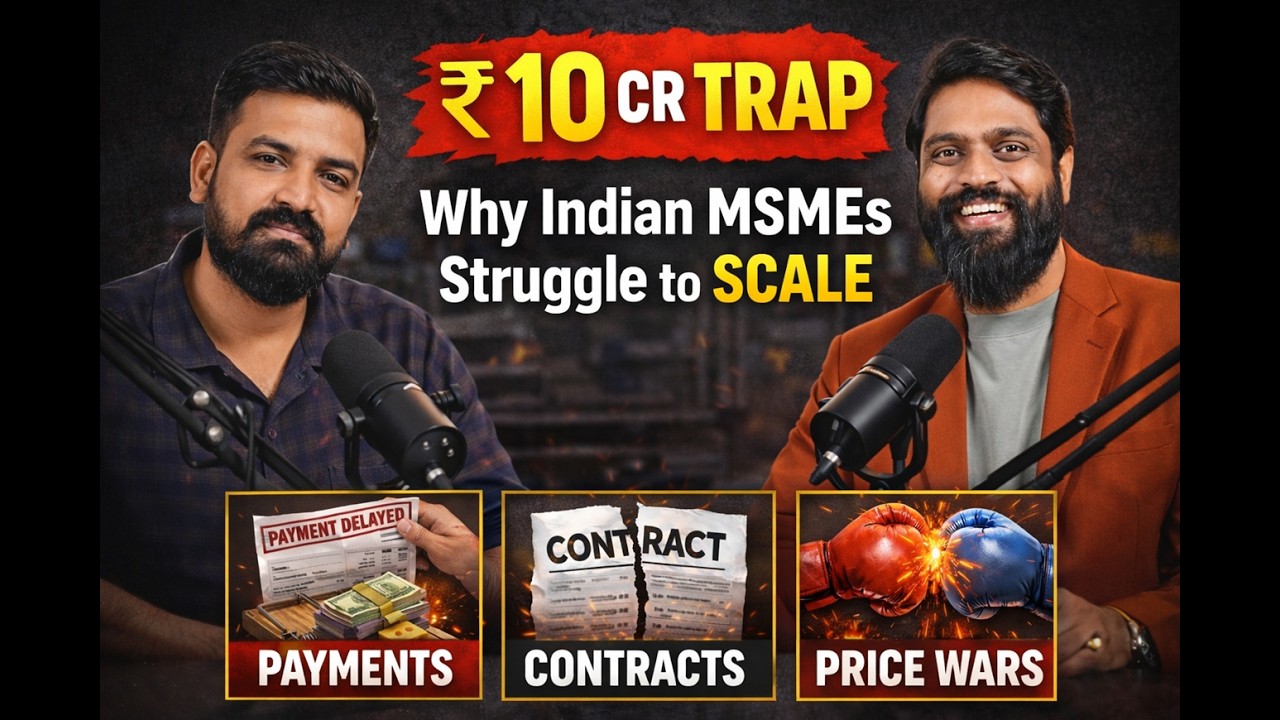 Why Indian MSMEs Struggle to Scale | Payment Delays | Contracts & Price Wars | RSK INDIA | TFD