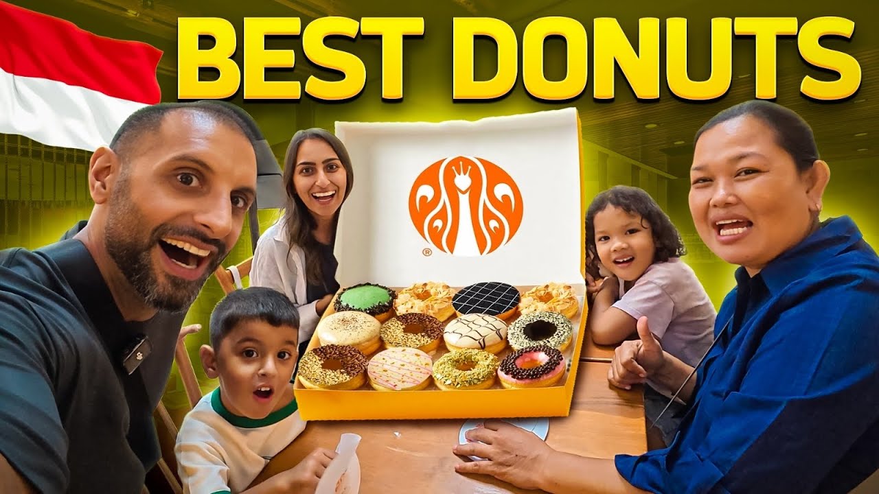 First Time Trying J.CO DONUTS in Indonesia 🇮🇩 BEST DONUTS in the World?