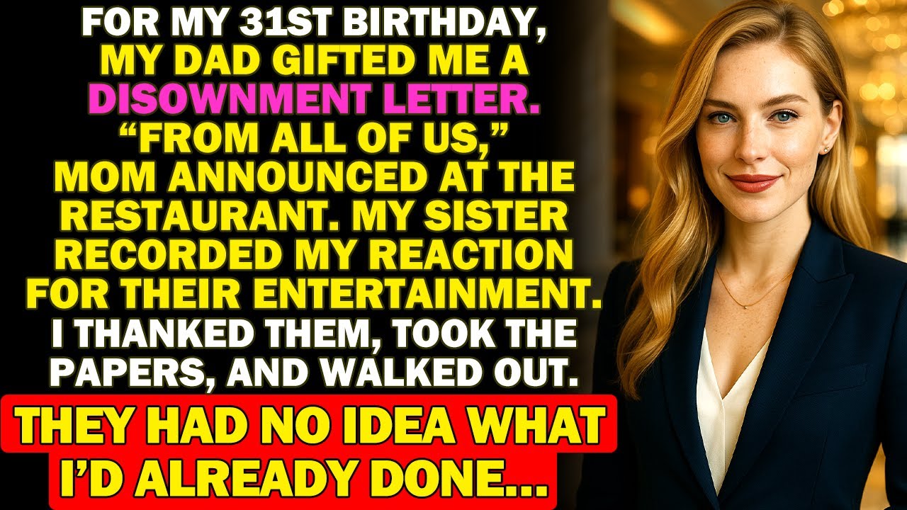 My Dad Gave Me Disownment Papers For My Birthday... Until The CEO Called My Name