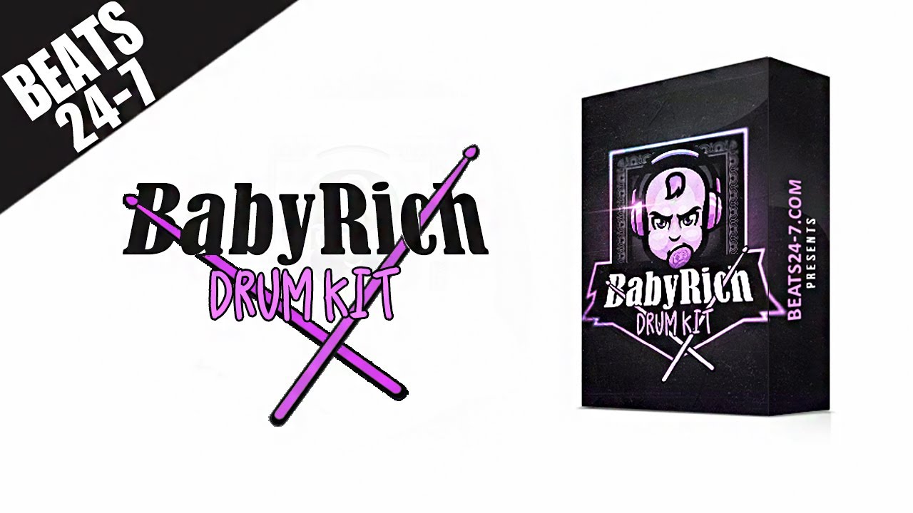 "BabyRich" Drum Kit - Metro Boomin Trap Drum Kit [Hard Trap Drum Samples] Royalty Free Trap Drums