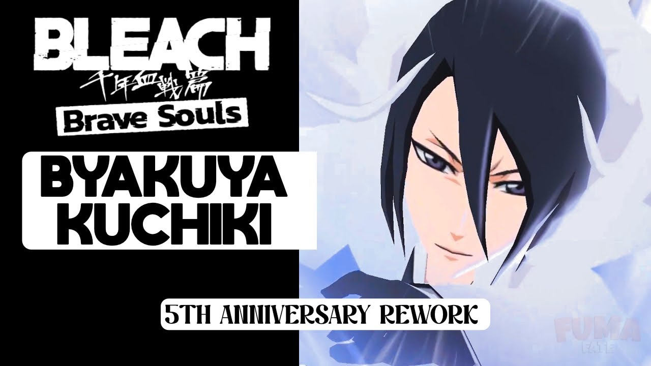 *NEW* Byakuya Kuchiki 5th Anniversary Rework Character Showcase | BLEACH: Brave Souls | 4K