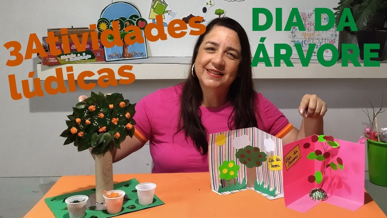 🟡DIA DA ÁRVORE - 3 Atividades Lúdicas para desenvolver com a turminha