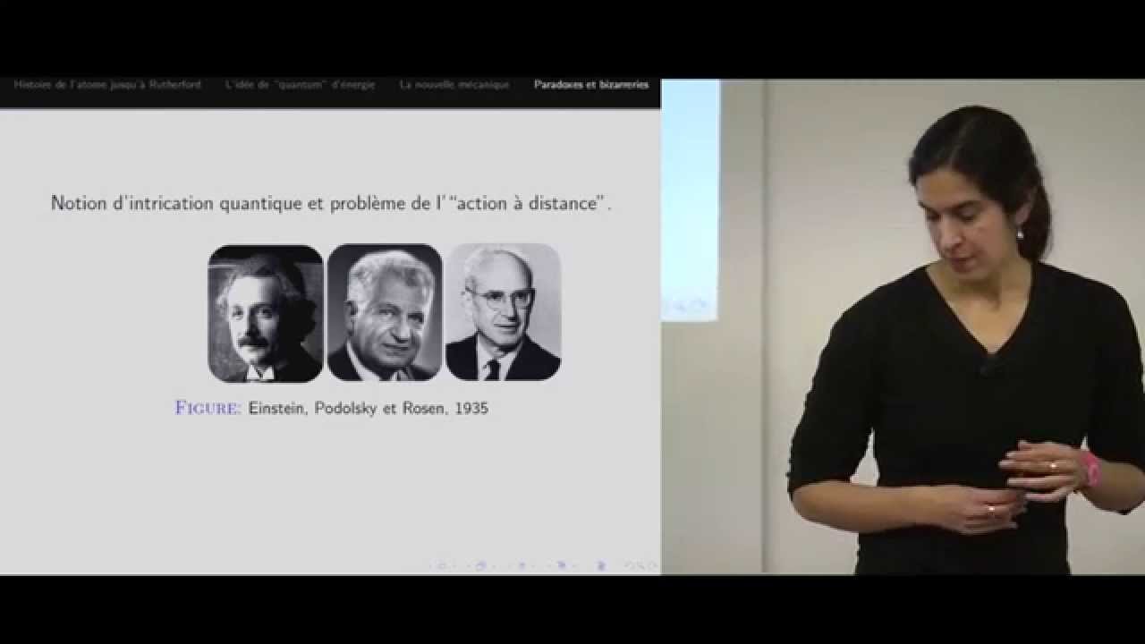 Nalini Anantharaman - "Mathématiques et physique - les débuts de la mécanique quantique"
