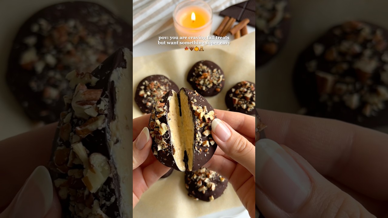 Замороженные йогуртовые кусочки со вкусом тыквы и специй "Вирусная магия"😍 