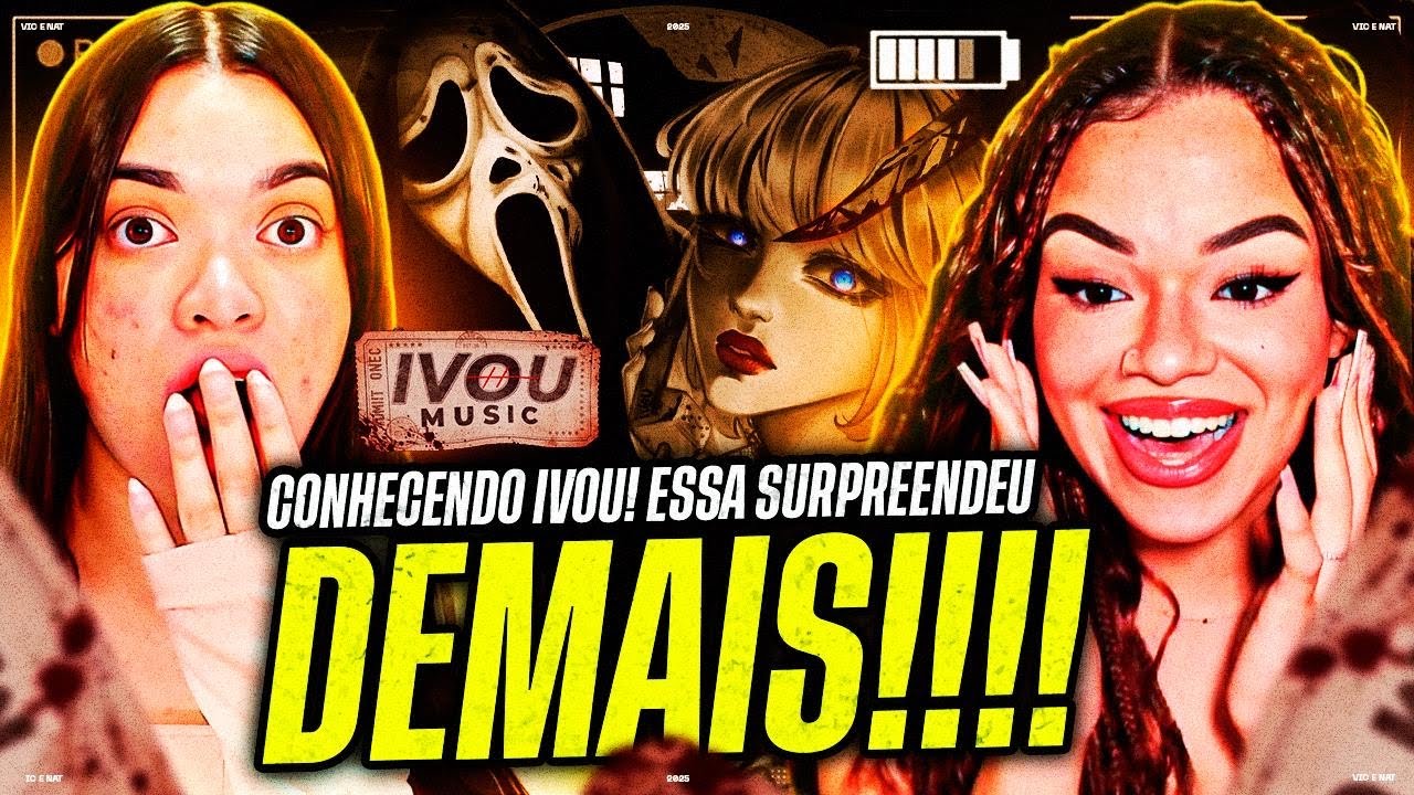 Ivou: Facada | Ghostface (Pânico) - ft. Everin, Ark King, Anny & Yasmin | Vick e Nat [REACT]