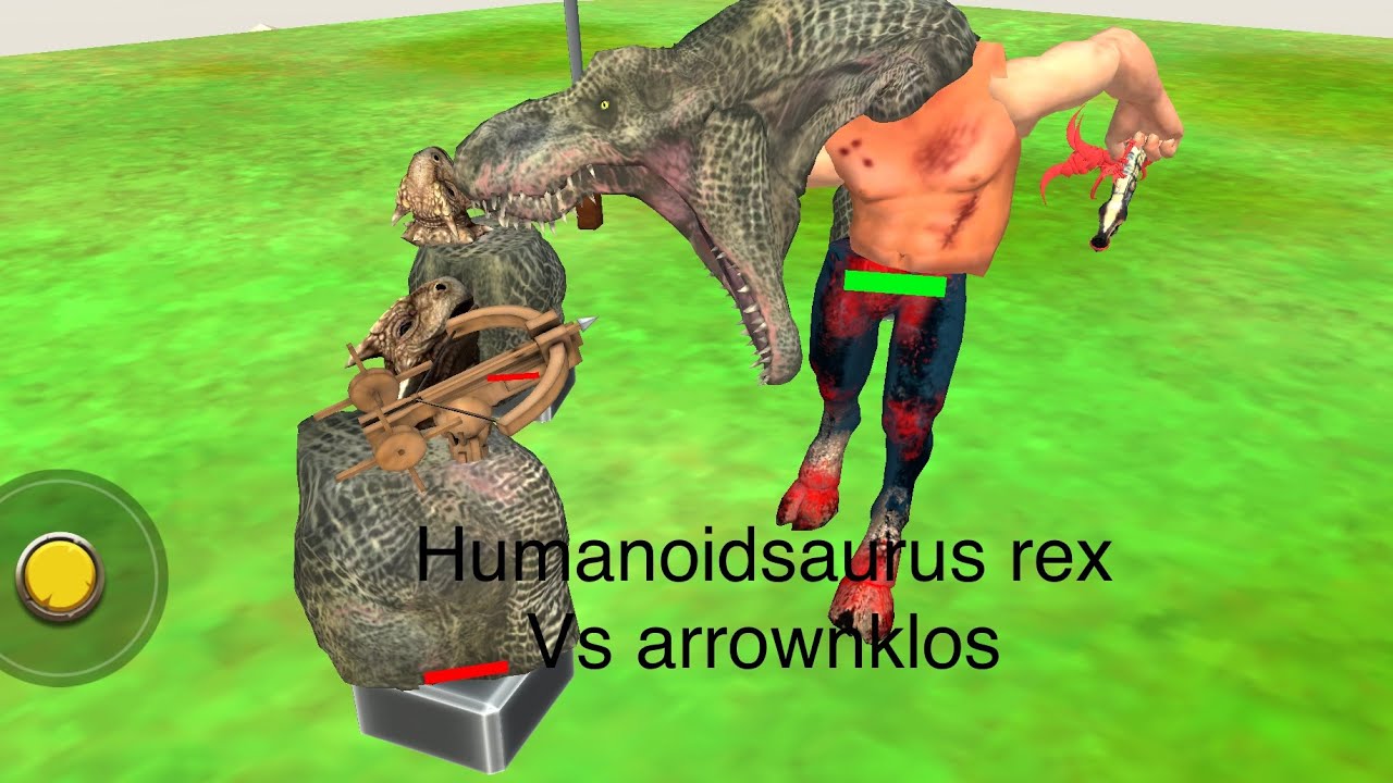 T.rex vs anklosaurus mutant animal revolt battle simulator (special)