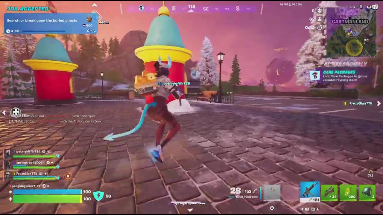 Fortnite 3 win in a row having a blast